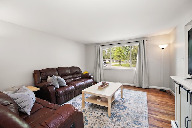 1274 Theresa Ln, Bourbonnais, IL 60914 - living area featuring light wood-type flooring and baseboards