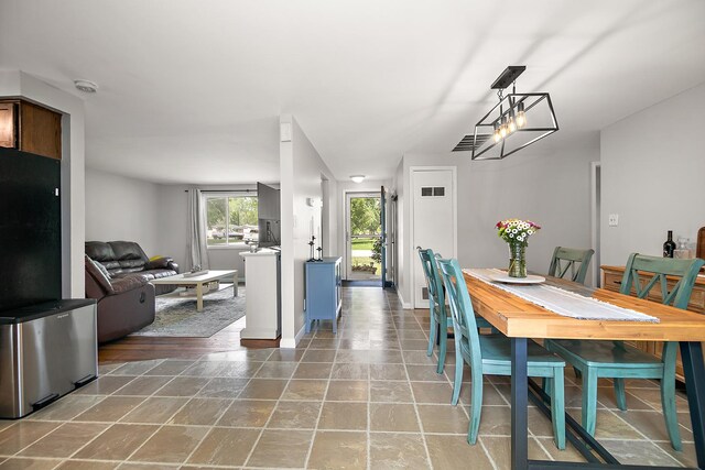 1274 Theresa Ln, Bourbonnais, IL 60914 - dining area featuring baseboards