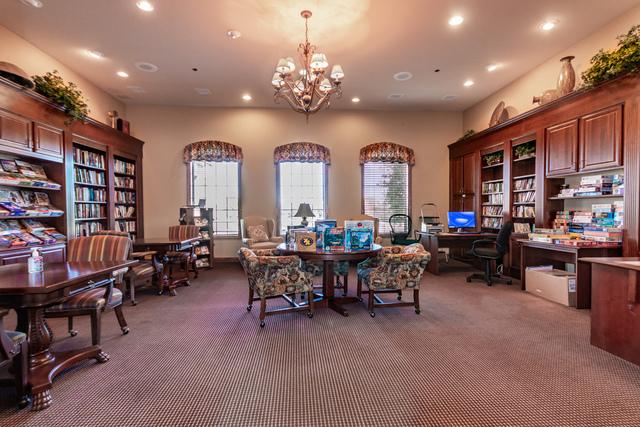 17016 Delevan St, Lockport, IL 60441 - carpeted dining space featuring recessed lighting, a desk, and a chandelier