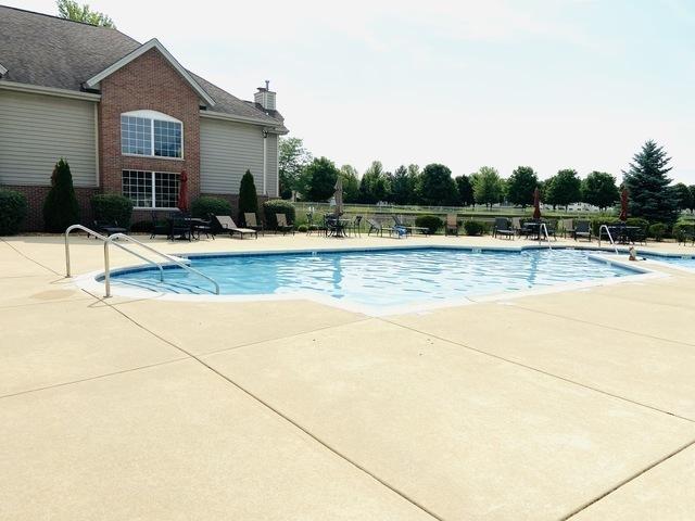 17016 Delevan St, Lockport, IL 60441 - community pool featuring a patio area