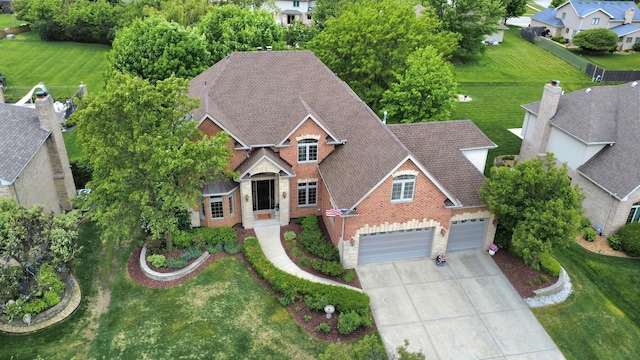 501 Siesta Dr, New Lenox, IL 60451 - aerial perspective of suburban area
