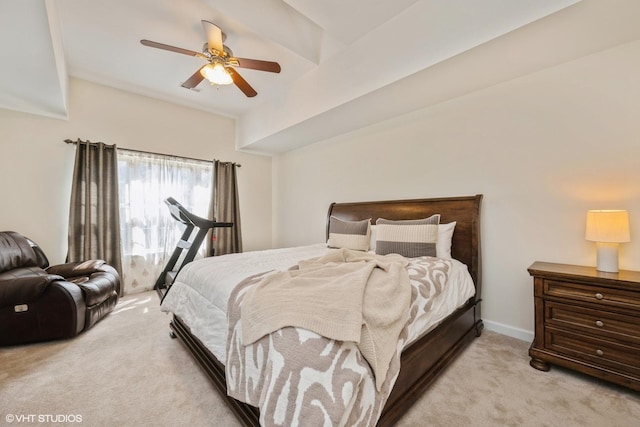 6247 Lincoln Ave Unit 6-3, Morton Grove, IL 60053 - carpeted bedroom featuring ceiling fan