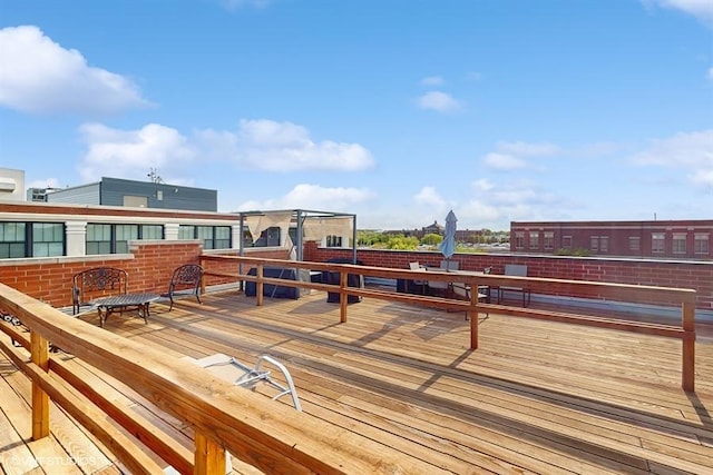 2540 W Diversey Ave Unit 404, Chicago, IL 60647 - view of deck