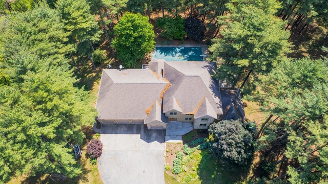 2946 County Road 800 E, Dewey, IL 61840 - aerial view of property and surrounding area with a pool area