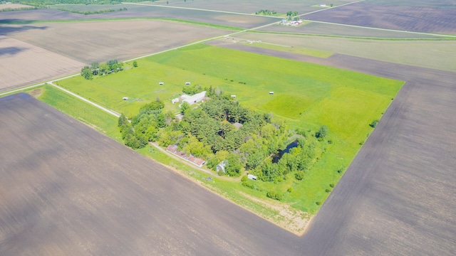 2946 County Road 800 E, Dewey, IL 61840 - aerial view of sparsely populated area