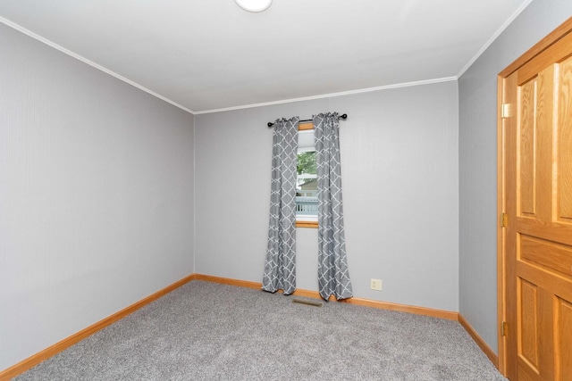 2725 2100n Rd, Minonk, IL 61760 - unfurnished room with baseboards, carpet floors, and ornamental molding