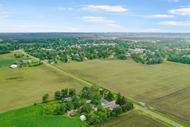 2725 2100n Rd, Minonk, IL 61760 - aerial overview of property's location with rural landscape and a tree filled landscape
