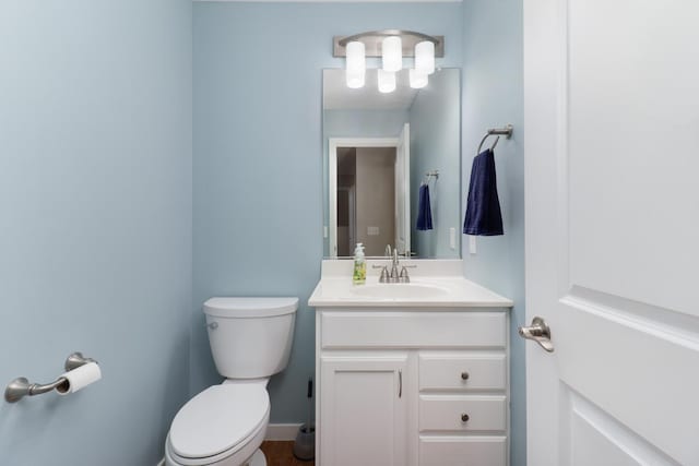 2738 Wharton Way, Normal, IL 61761 - bathroom with vanity and toilet