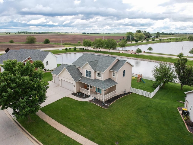 2738 Wharton Way, Normal, IL 61761 - view of subject property featuring a nearby body of water
