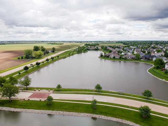 2738 Wharton Way, Normal, IL 61761 - drone / aerial view of a nearby body of water
