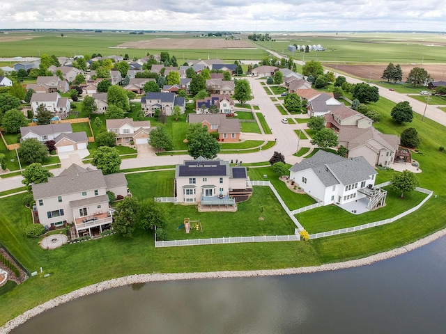 2738 Wharton Way, Normal, IL 61761 - aerial view of residential area featuring a nearby body of water