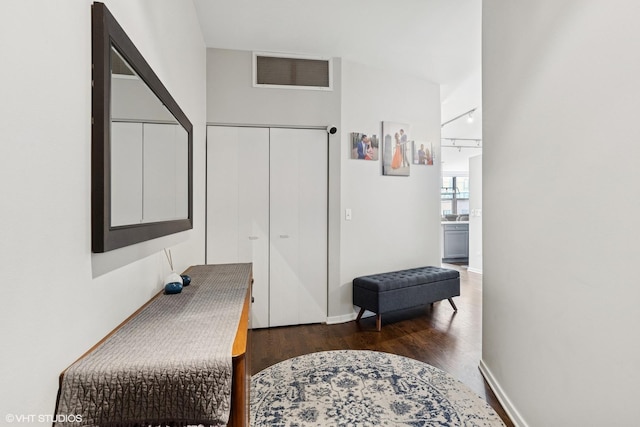849 N Franklin St Unit 618, Chicago, IL 60610 - hall featuring wood finished floors and baseboards