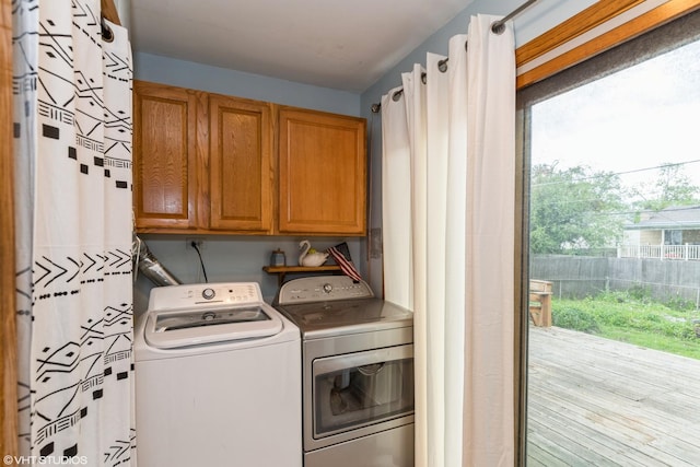 412 Midway Dr, Mundelein, IL 60060 - washroom with washing machine and dryer and cabinet space