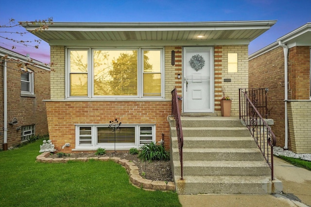 11325 S Kedzie Ave, Chicago, IL 60655 - view of front of house featuring brick siding and a front lawn