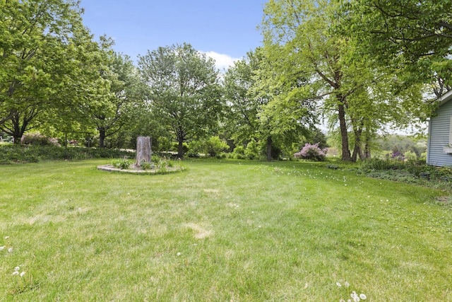 8530 N Kishwaukee Rd, Stillman Valley, IL 61084 - view of grassy yard