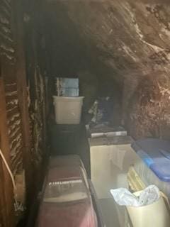 view of attic