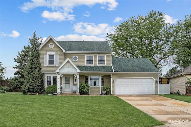 916 Shady Ln, Aurora, IL 60506 - view of front of property featuring an attached garage, driveway, and roof with shingles