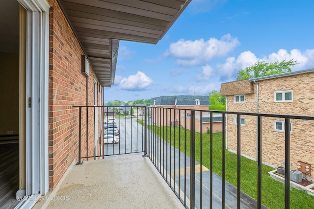 4137 W 97th Pl Unit 311, Oak Lawn, IL 60453 - balcony featuring cooling unit