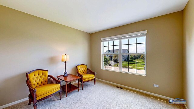 532 Nunda Trl, Crystal Lake, IL 60012 - sitting room featuring carpet flooring and baseboards