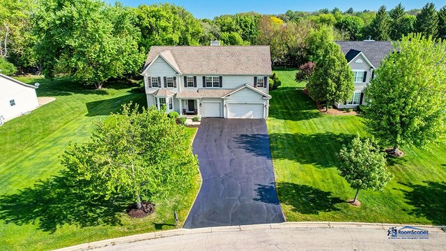 532 Nunda Trl, Crystal Lake, IL 60012 - aerial view of property and surrounding area