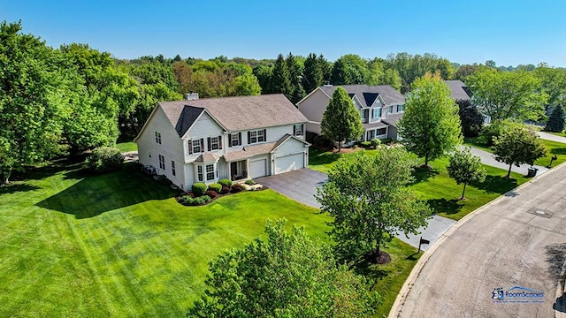 532 Nunda Trl, Crystal Lake, IL 60012 - aerial view of property and surrounding area