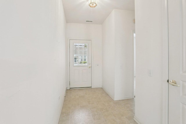 hall with baseboards
