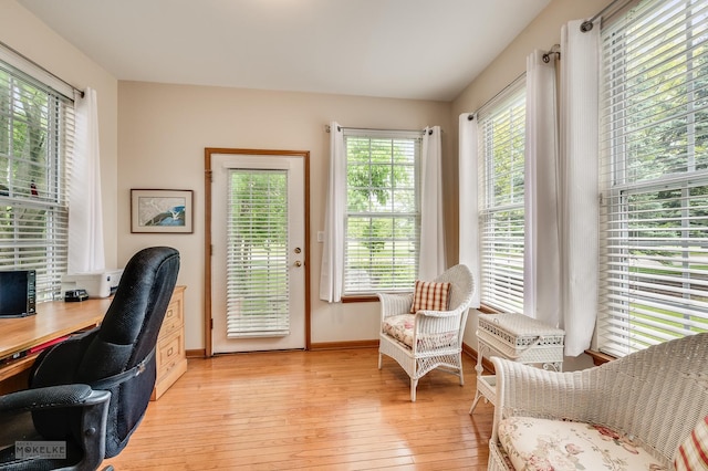 507 Parkland Ct, Oswego, IL 60543 - office space featuring light wood-style floors and baseboards