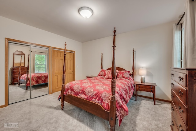 507 Parkland Ct, Oswego, IL 60543 - bedroom featuring light colored carpet and baseboards
