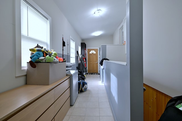 4200 Judd St, Schiller Park, IL 60176 - hall with light tile patterned floors