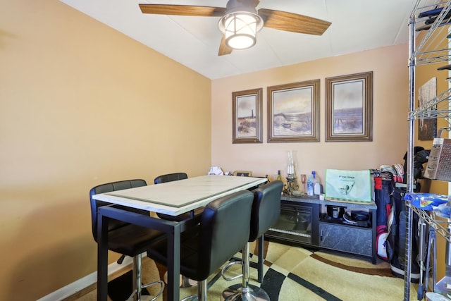 915 Graceland Ave Unit 1E, Des Plaines, IL 60016 - home office featuring ceiling fan