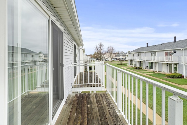 410 Meadow Green Ln, Round Lake, IL 60073 - balcony featuring a residential view