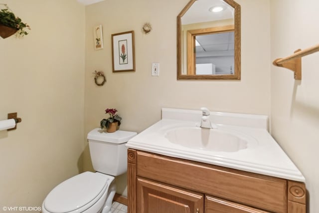 236 S Edgewood Ave, Lombard, IL 60148 - bathroom featuring vanity and toilet