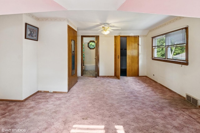 236 S Edgewood Ave, Lombard, IL 60148 - unfurnished room featuring carpet floors and ceiling fan