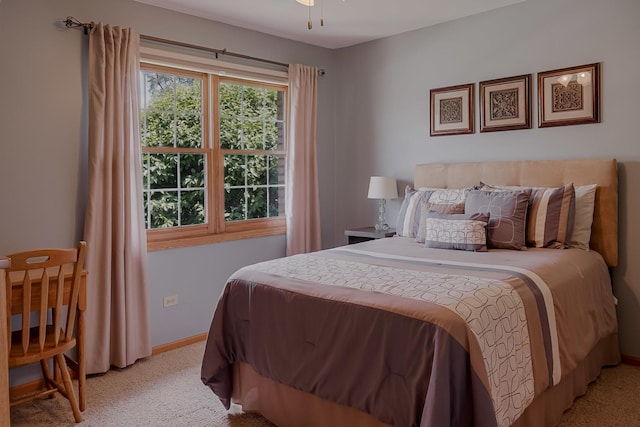 18132 Crystal Ln, Lansing, IL 60438 - bedroom featuring light carpet and baseboards