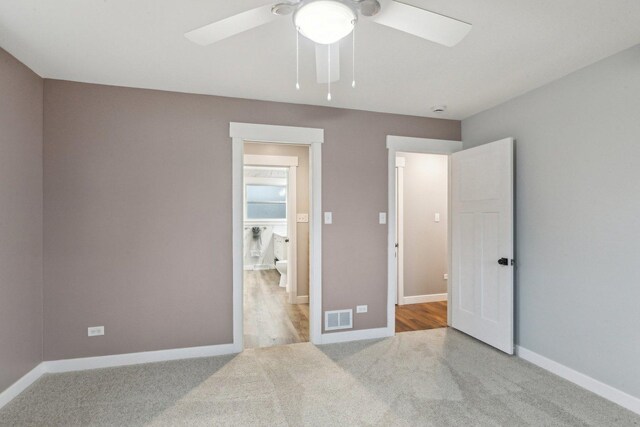 32225 N Pine Ave, Grayslake, IL 60030 - unfurnished bedroom featuring carpet floors, baseboards, and a ceiling fan