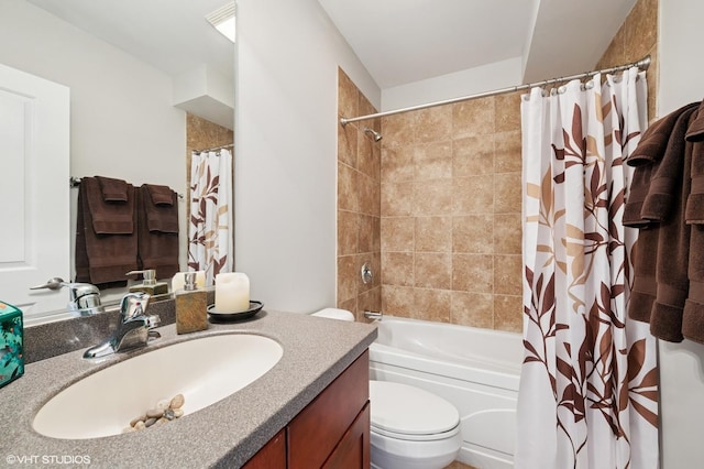 51 E 23rd St Unit 0, Chicago, IL 60616 - bathroom featuring toilet, vanity, and shower / bathtub combination with curtain