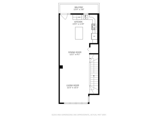51 E 23rd St Unit 0, Chicago, IL 60616 - room layout