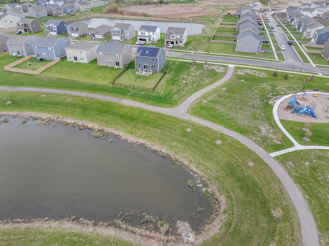 2461 Tahoe Ln, Pingree Grove, IL 60140 - aerial perspective of suburban area with a large body of water