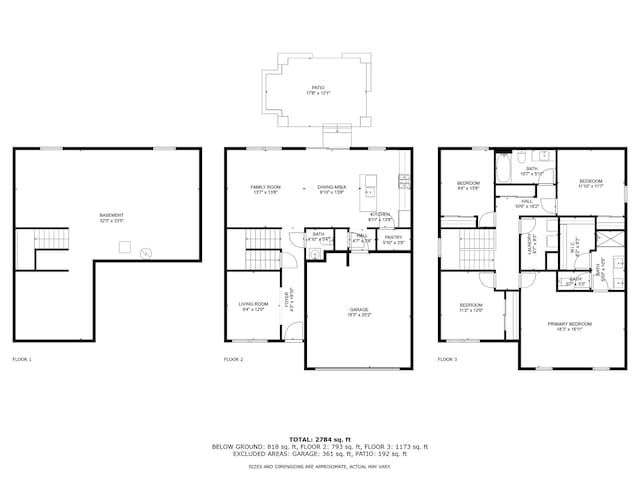 2461 Tahoe Ln, Pingree Grove, IL 60140 - property floor plan