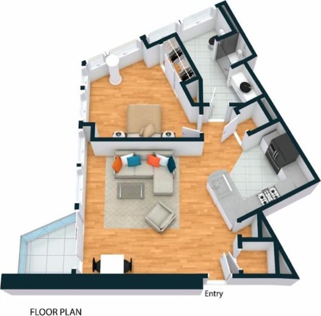 1720 Maple Ave Unit 670, Evanston, IL 60201 - home floor plan