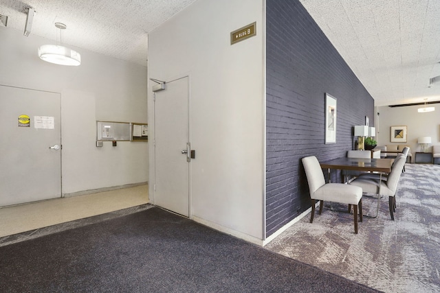 interior space with outdoor dining area and a patio area