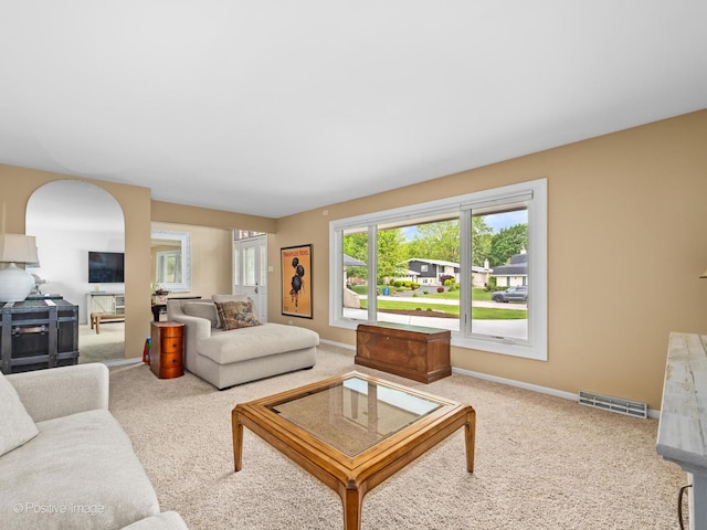 7235 Kiowa Ln, Palos Heights, IL 60463 - carpeted living area with baseboards