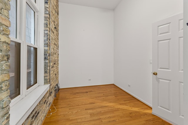 1012 W Diversey Pkwy Unit 2, Chicago, IL 60614 - unfurnished room with light wood-type flooring