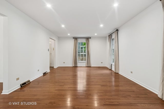 827 Forest Ave, River Forest, IL 60305 - spare room with recessed lighting and wood finished floors