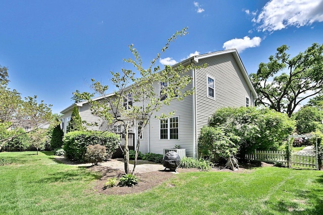 rear view of property with a patio area