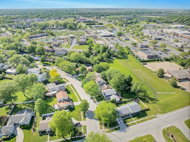 623 Woodstock Ln, Bourbonnais, IL 60914 - aerial perspective of suburban area