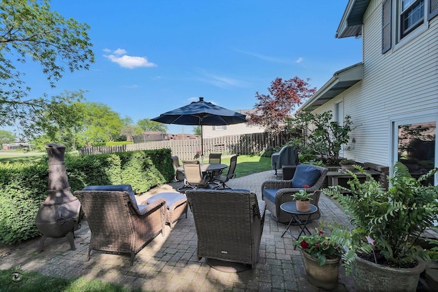 623 Woodstock Ln, Bourbonnais, IL 60914 - view of patio / terrace with outdoor dining area