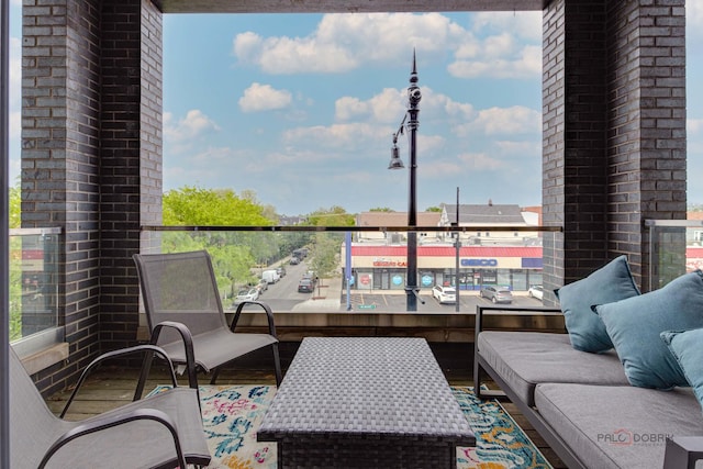 2860 N Milwaukee Ave Unit 2S, Chicago, IL 60618 - view of balcony