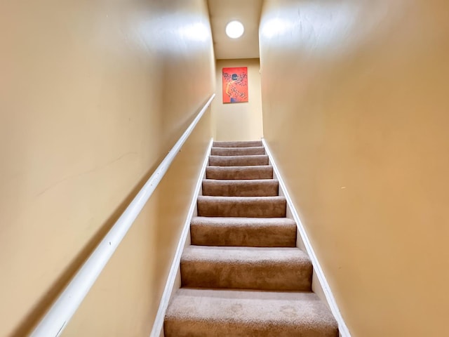 1703 S Ruble St, Chicago, IL 60616 - stairs with carpet
