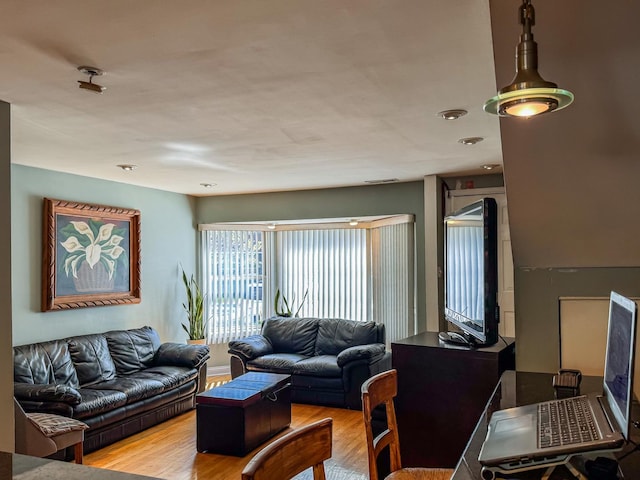 1703 S Ruble St, Chicago, IL 60616 - living room with light wood-type flooring